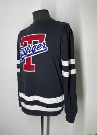 Оригінальний світшот (кофта) tommy hilfiger script logo sweatshirt розмір xxl