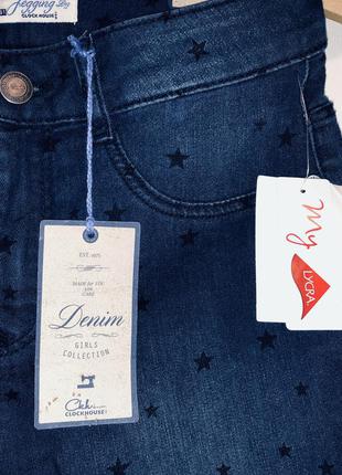 Стрейчевые обтягивающие облегченные джинсы с легким рисунком, р-ры xs, s4 фото
