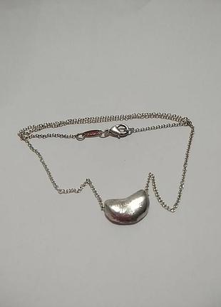 Tiffany&co срібна ланцюжок з кулоном