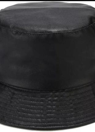 Панама панамка шляпа кепка бейсболка принт кожа кожаная