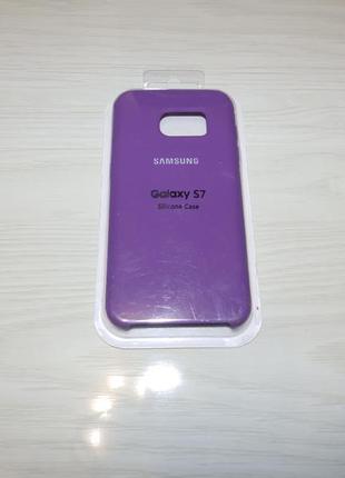 Бампер , чехол silicone cover для samsung galaxy s72 фото