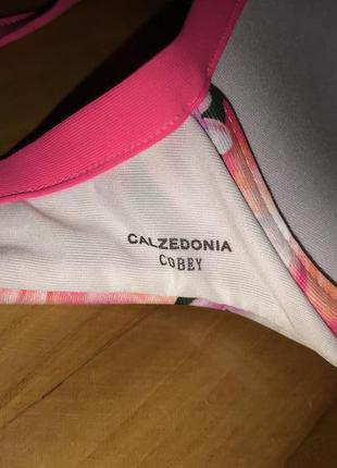 Calzedonia cobey-яркий пуш-ап бюстгальтер верх от купальника! чашка b/c!3 фото