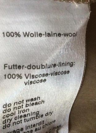 Теплая шерстяная юбка бренда akris punto , швейцария, оригинал9 фото