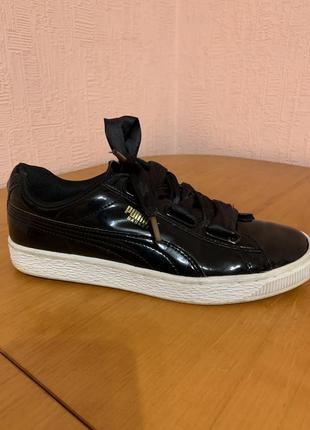 Кросівки шкіряні puma basket оригінал2 фото