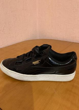 Кросівки шкіряні puma basket оригінал6 фото