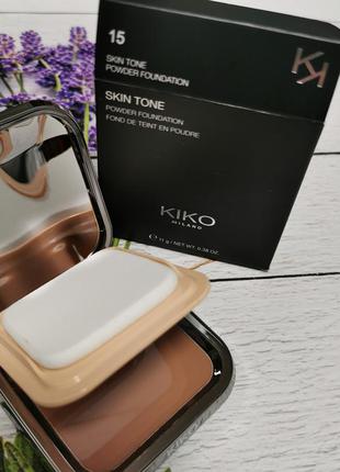 Пудровая тональная основа kiko milano skin tone2 фото