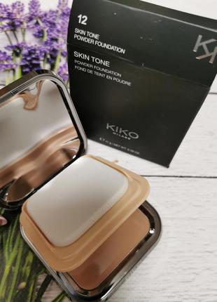 Пудровая тональная основа kiko milano skin tone