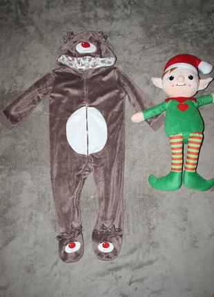 Суперовый новогодний человек f&f на 12-18мес.