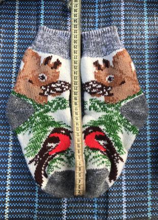 Зимові шкарпетки,вовняні шкарпетки,теплі шкарпетки,вовна3 фото