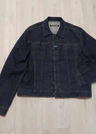 Классическая джинсовая куртка от dkny jeans, оригинал, размер l1 фото