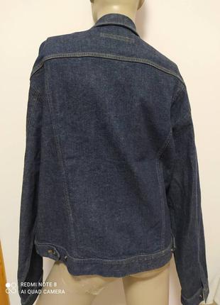 Классическая джинсовая куртка от dkny jeans, оригинал, размер l3 фото