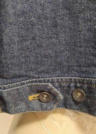 Классическая джинсовая куртка от dkny jeans, оригинал, размер l8 фото