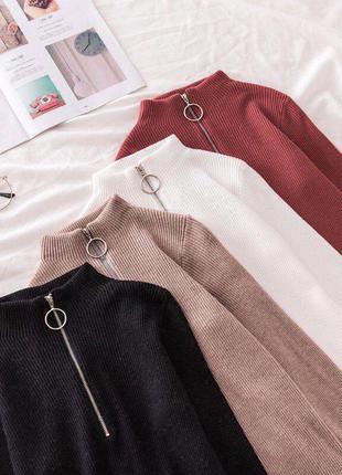 Гольф сл змейкой водолазка