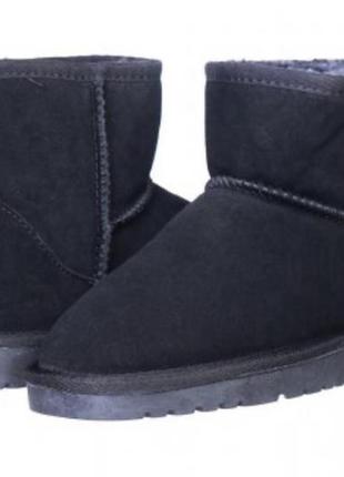 Уги restime жіночі р. 36 натуральний замш чорні