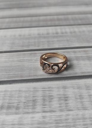 Кольцо медичне медицинское золото керамика медзолото 18к