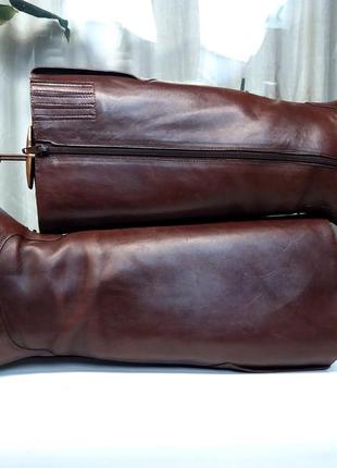 Стильные комфортные кожаные сапоги 40 р. "irony" италия !4 фото