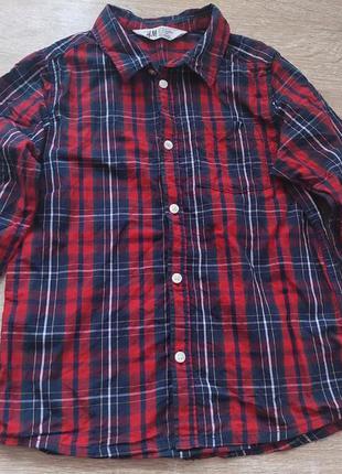 Стильная и красивая рубашка h&m