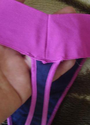 Victorias secret -m/l-фирменные безшовные трусики стринги7 фото