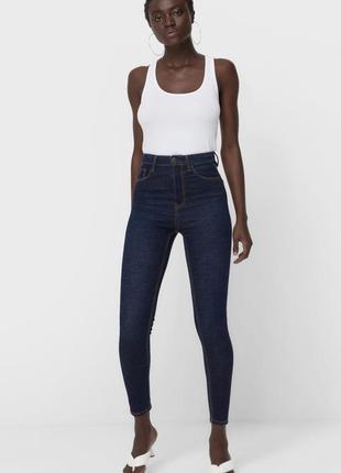 Джинси stradivarius з високою посадкою 36р, оригінал, іспанія