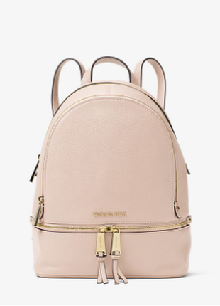 Кожаный рюкзак rhea среднего размера michael kors оригинал