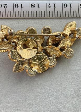 Брошь sphinx маркировка серийный номер винтаж ретро цвет янтарный коричневый зелёный...