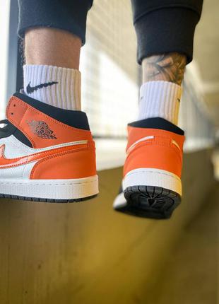 Кросівки nike air jordan 1 mid shattered backboard 5