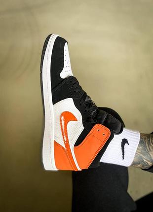 Кросівки nike air jordan 1 mid shattered backboard 6