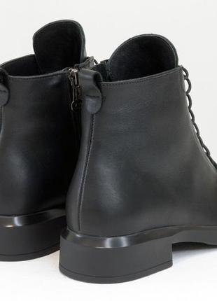 Оригинальные женские  кожаные ботинки с 2 пряжками,осень/зима в любом цвете5 фото