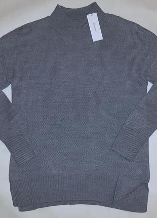Актуальный обьемный теплый свитер туника calvin klein размер xs-s и l-xl3 фото