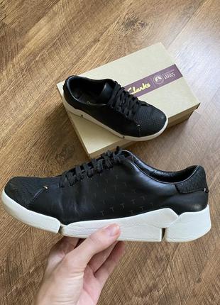 Кроссовки кожаные clarks2 фото