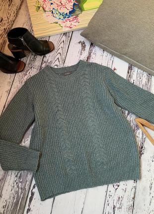Свитер вязанный primark оверсайз осенний зимний тёплый офисный