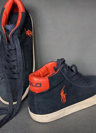 Снікерси/ кеди polo ralph lauren .