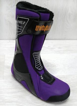 Ботинки для сноуборда thirtytwo "32" lashed ft turquoise/purple7 фото