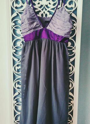 Миле плаття сарафан vero moda в модних відтінках бузкових1 фото