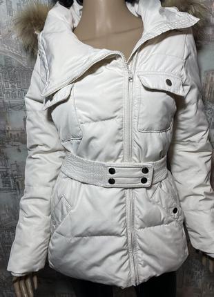 Ostin пуховик з капюшоном3 фото