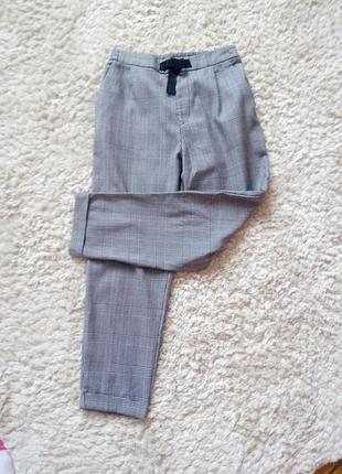 Штани для дівчинки в клітинку. 2