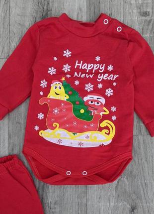 Боді штани, костюм  новий рік, бавовна