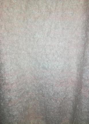 Пушистый свитер,кофта для девочки на 10-12 лет.4 фото