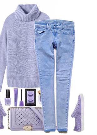 Skinny нереального кольору від denim ,розмір 6 (34).