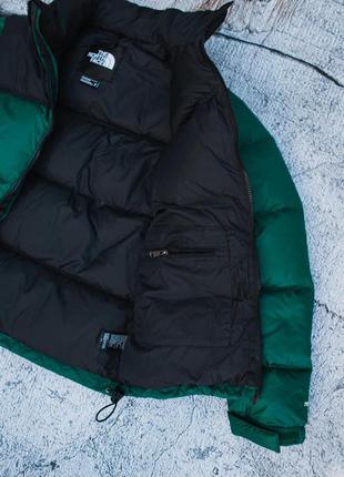 Оригинал пуховик куртка тнф tnf the north face 1996 nuptse jacket green5 фото