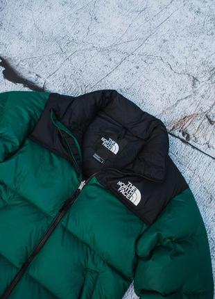 Оригинал пуховик куртка тнф tnf the north face 1996 nuptse jacket green6 фото