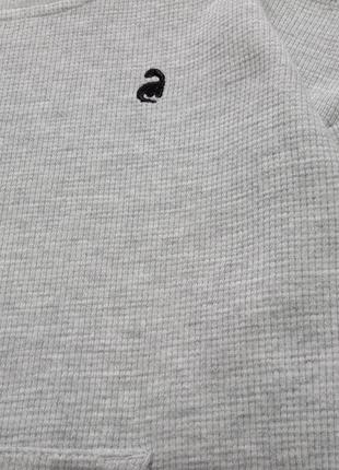 Серый реглан лонгслив george на мальчика 1-1,5 года4 фото
