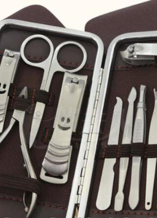 Маникюрный набор в чехле, 12 предметов