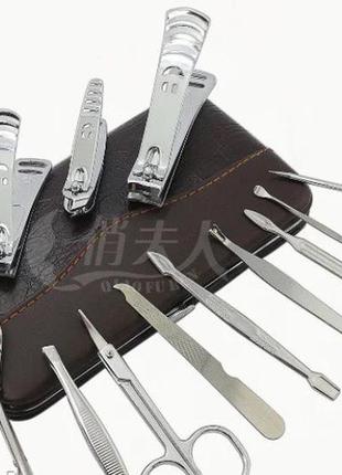 Маникюрный набор в чехле, 12 предметов