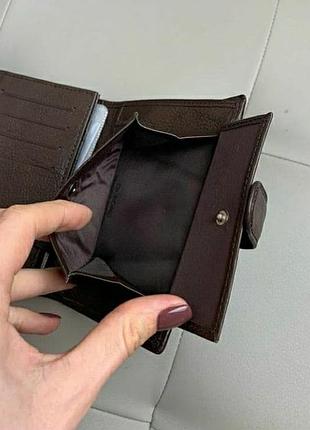 Мужской кожаный кошелек чоловічий шкіряний гаманець
