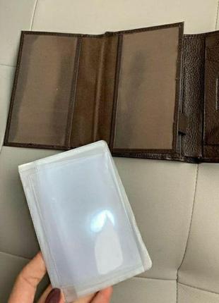 Мужской кожаный кошелек чоловічий шкіряний гаманець