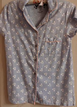 Рубашка пижамная с мики маусами