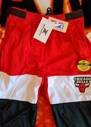 Оригинал. штаны zipway x nba chicago bulls на полной молнии2 фото