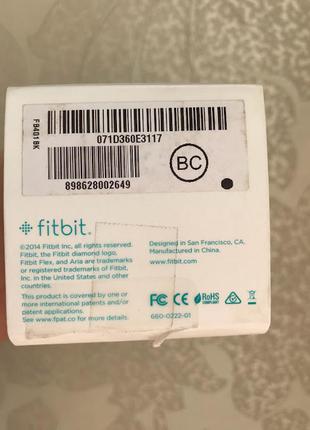 Браслет fitbit flex wireless activity + sleep wristband black /zen 5