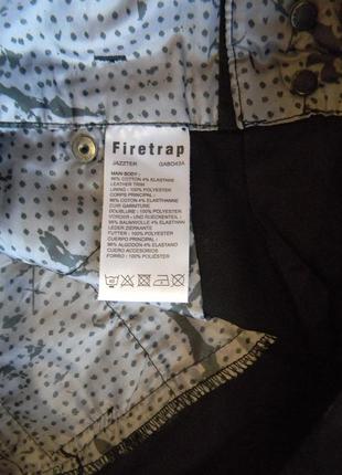 Firetrap брюки черные р.w30 l32 новые7 фото